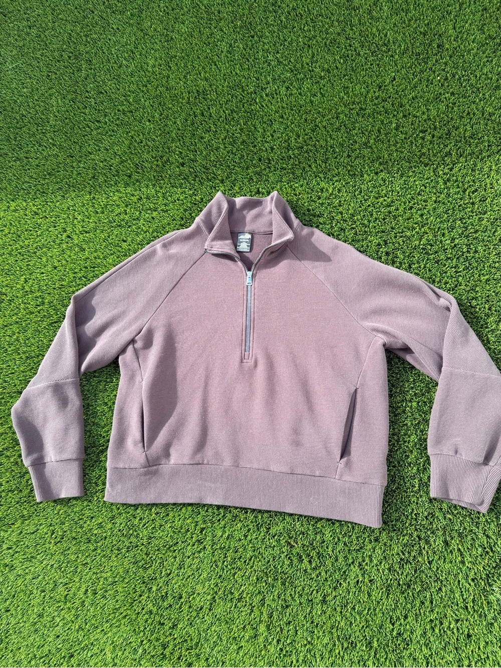 Women’s Brown Quarter Zip